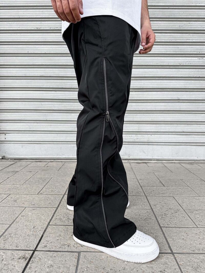 Flare Panta Zip Tessuto Leggero - immagine 5