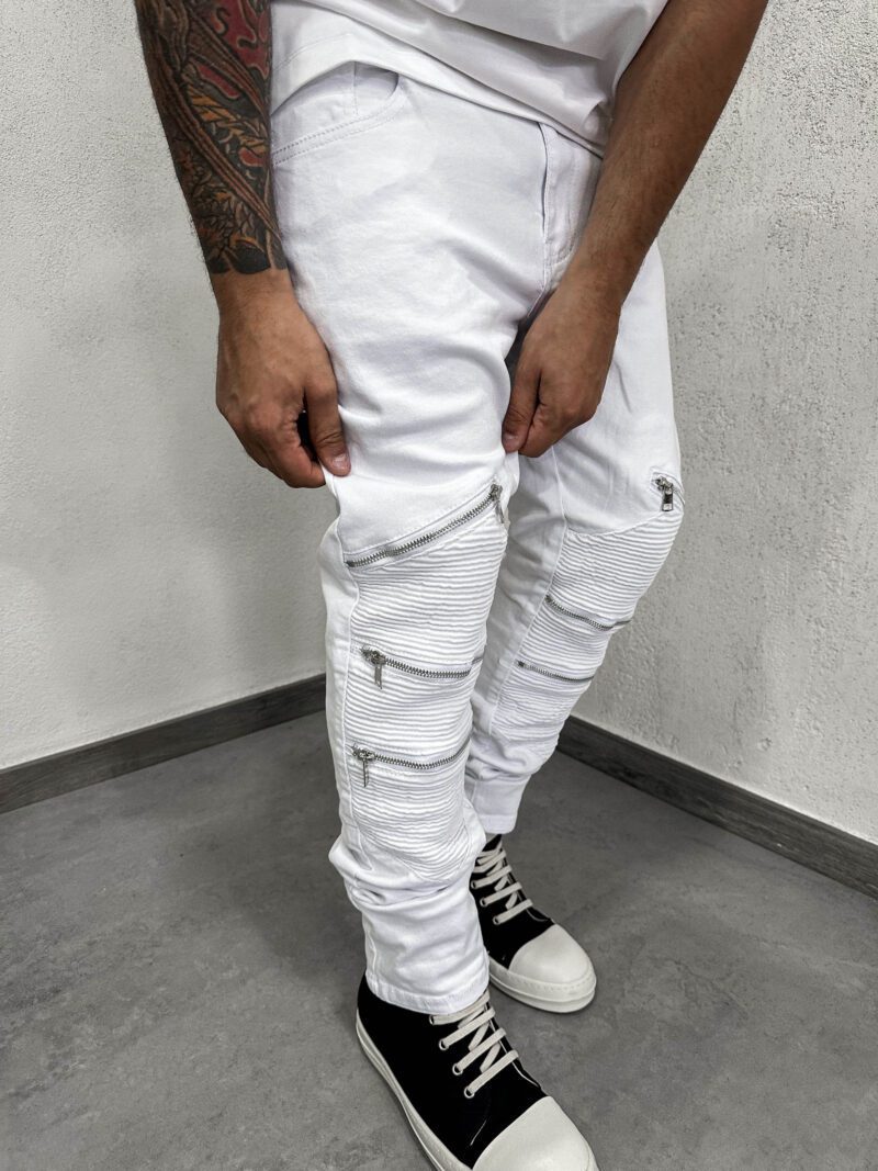 Byker Six Zip White - immagine 4