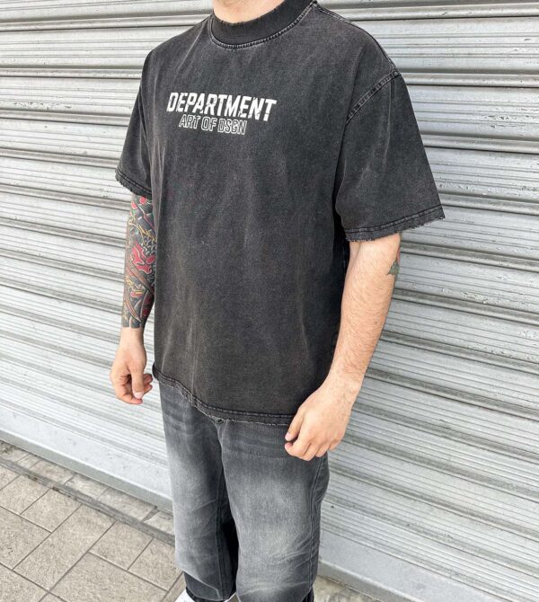 Department Tee Wash Destroyed