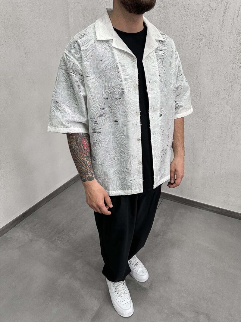 Camicia Vulcan Ricamata - immagine 2