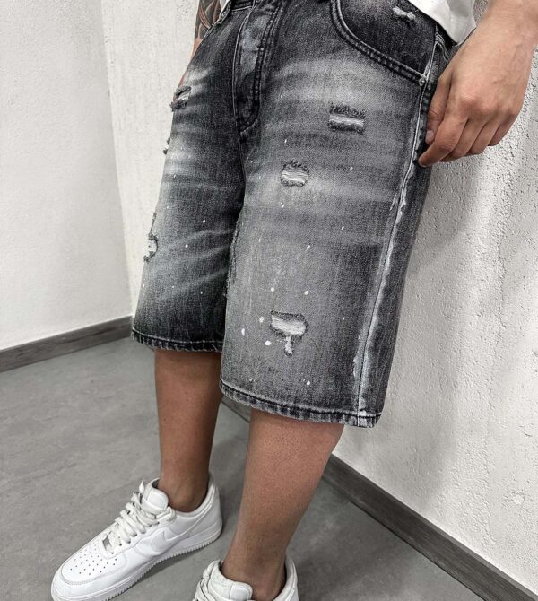 Shorts Mod. D Grey Cut