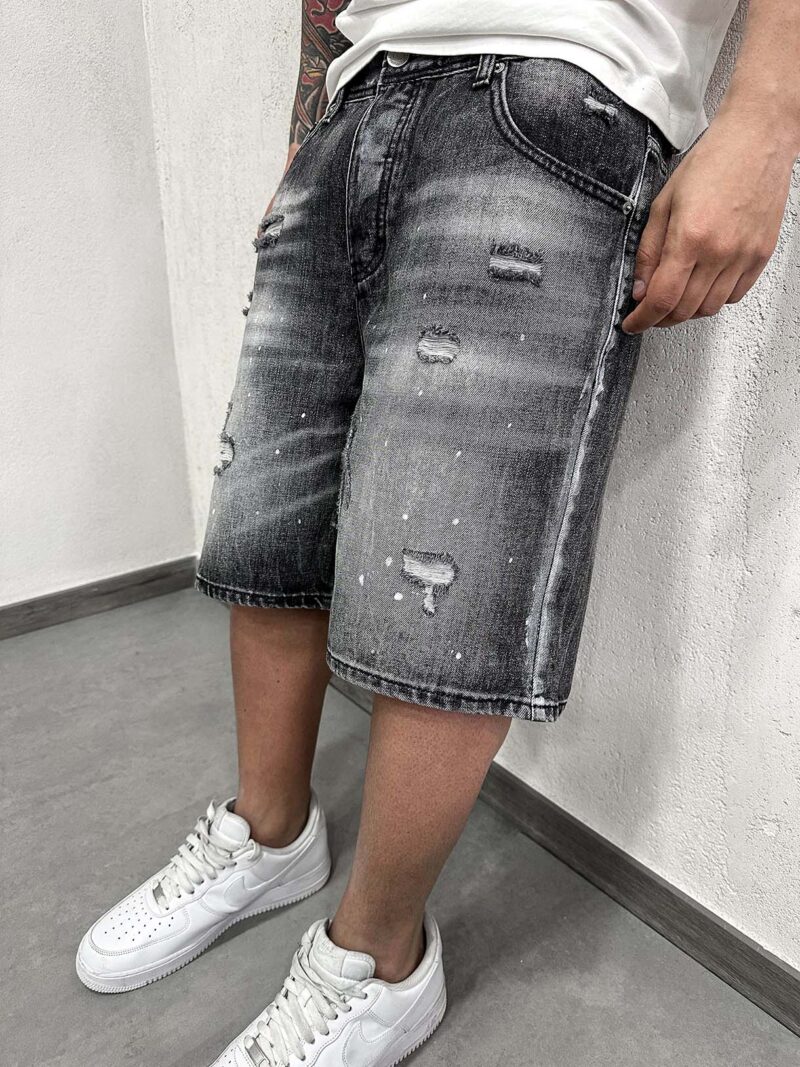 Shorts Mod. D Grey Cut