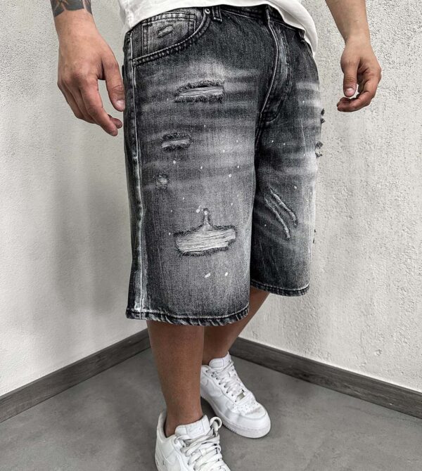 Shorts Mod. D Grey Cut