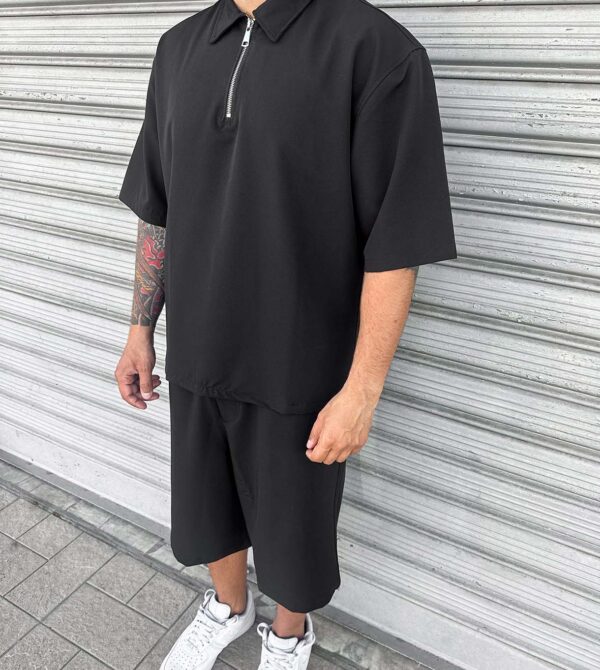 Coord Mezza Zip Crop