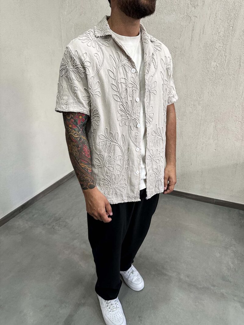 Camicia Total Ricamo Mod. Z - immagine 6