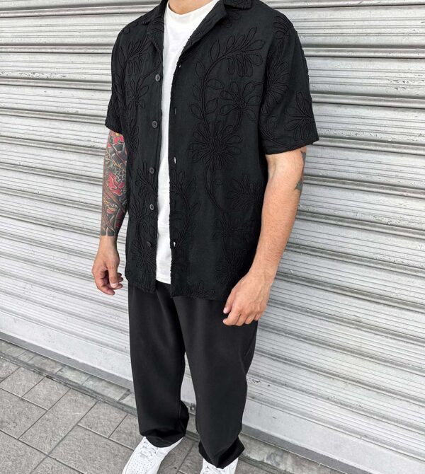 Camicia Total Ricamo Mod. Z