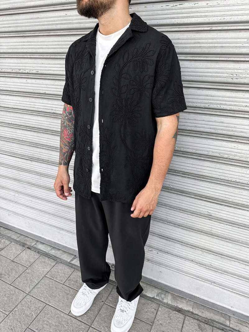 Camicia Total Ricamo Mod. Z