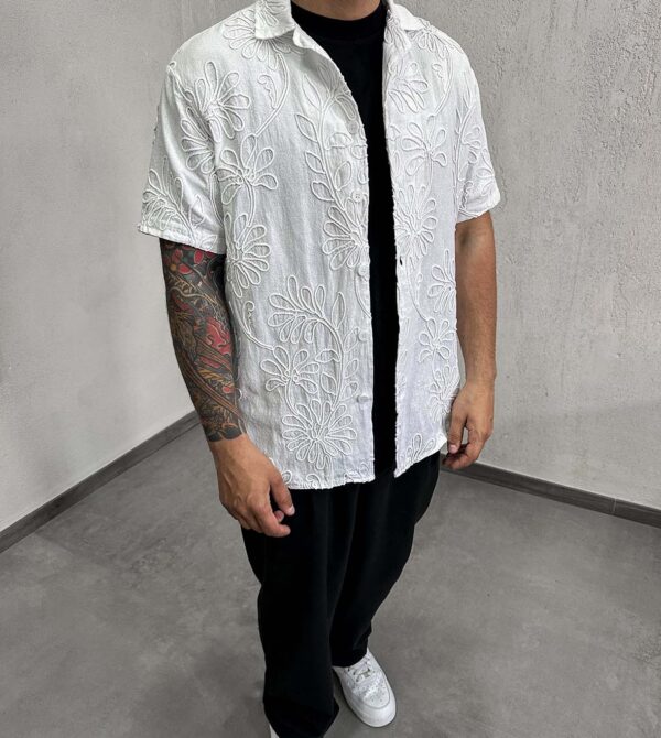 Camicia Total Ricamo Mod. Z
