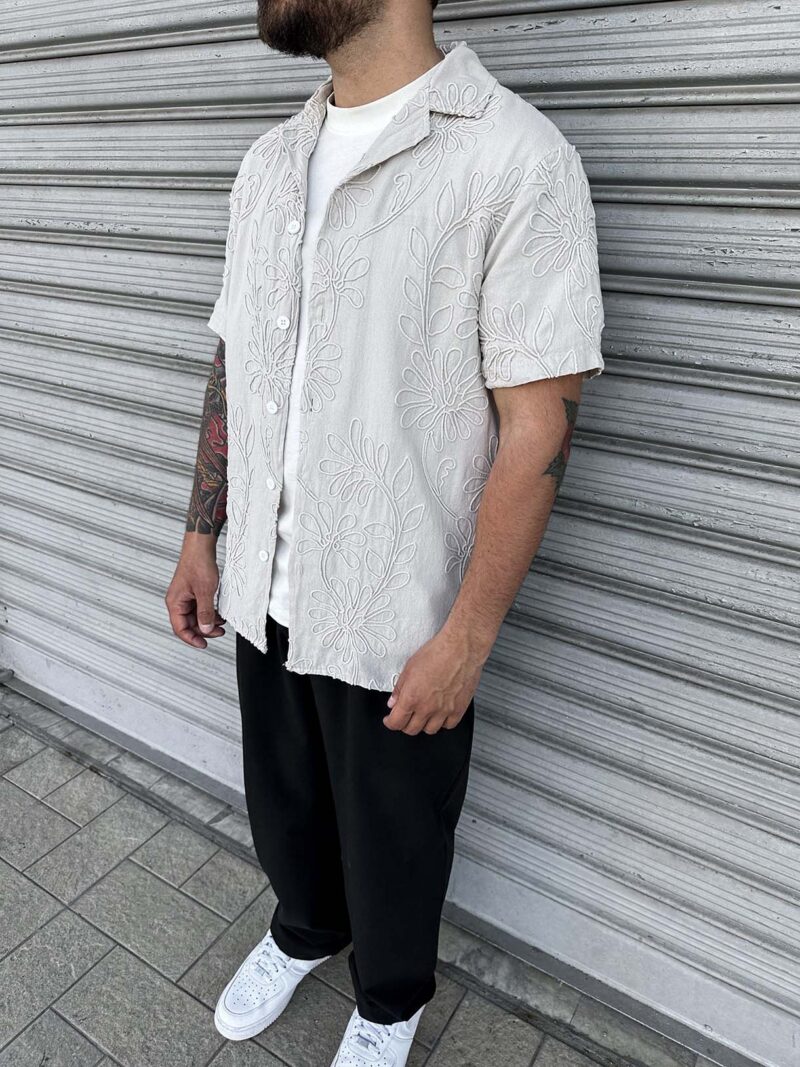 Camicia Total Ricamo Mod. Z - immagine 3