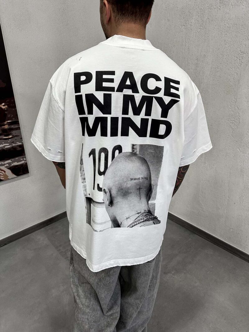 Peace Tee Doppiata Destroyed - immagine 5