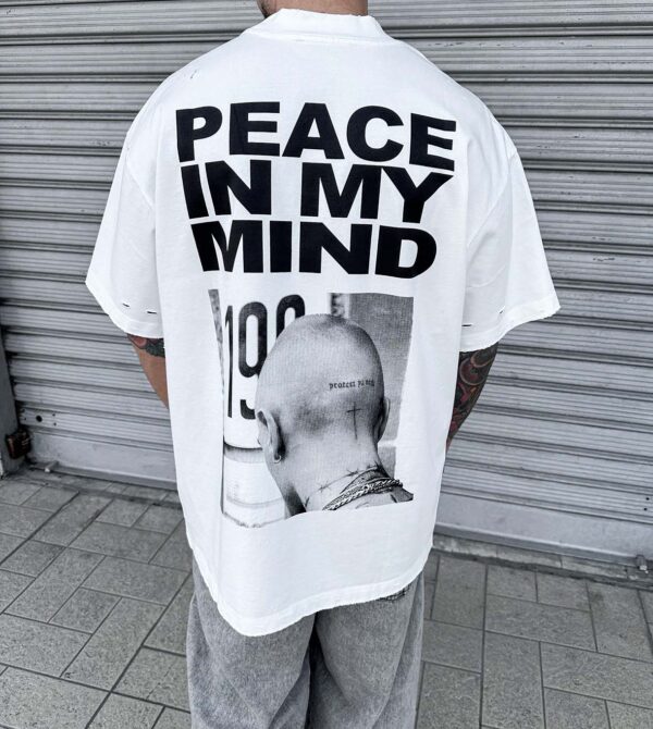 Peace Tee Doppiata Destroyed