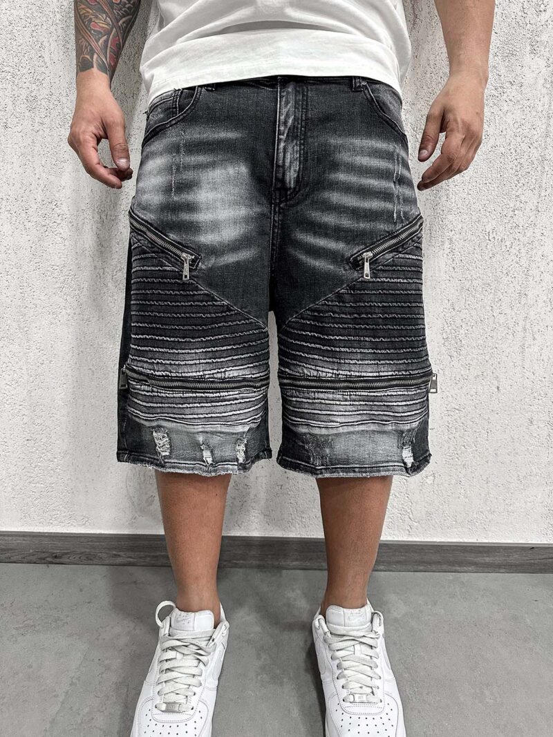 Shorts Four Zip Black - immagine 4