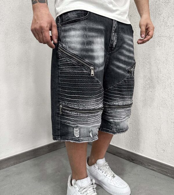 Shorts Four Zip Black