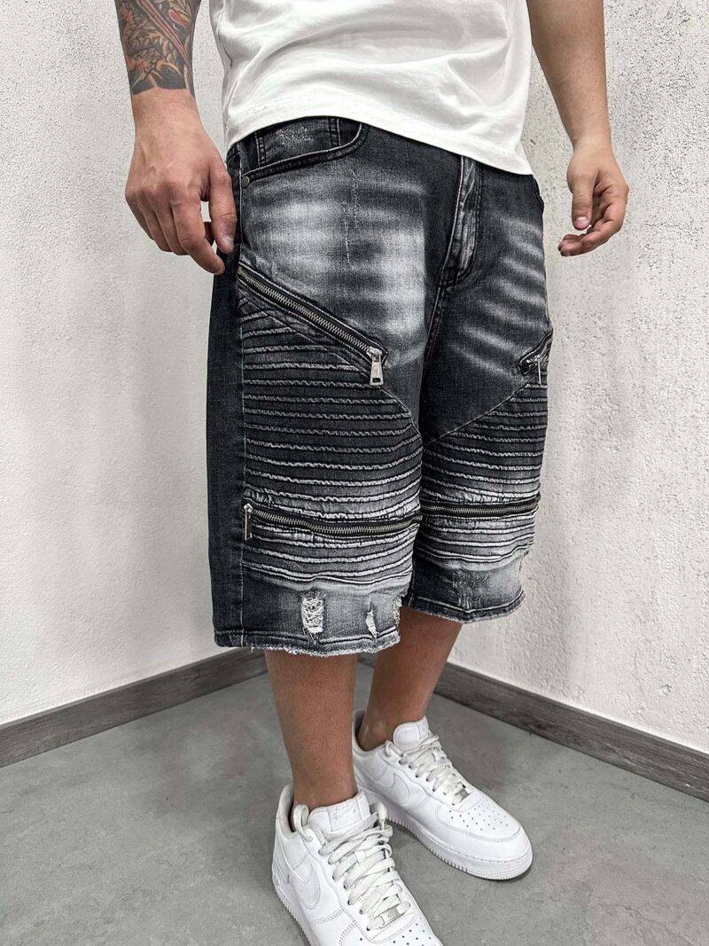 Shorts Four Zip Black - immagine 2