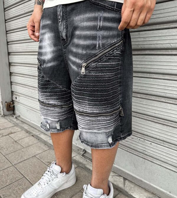 Shorts Four Zip Black