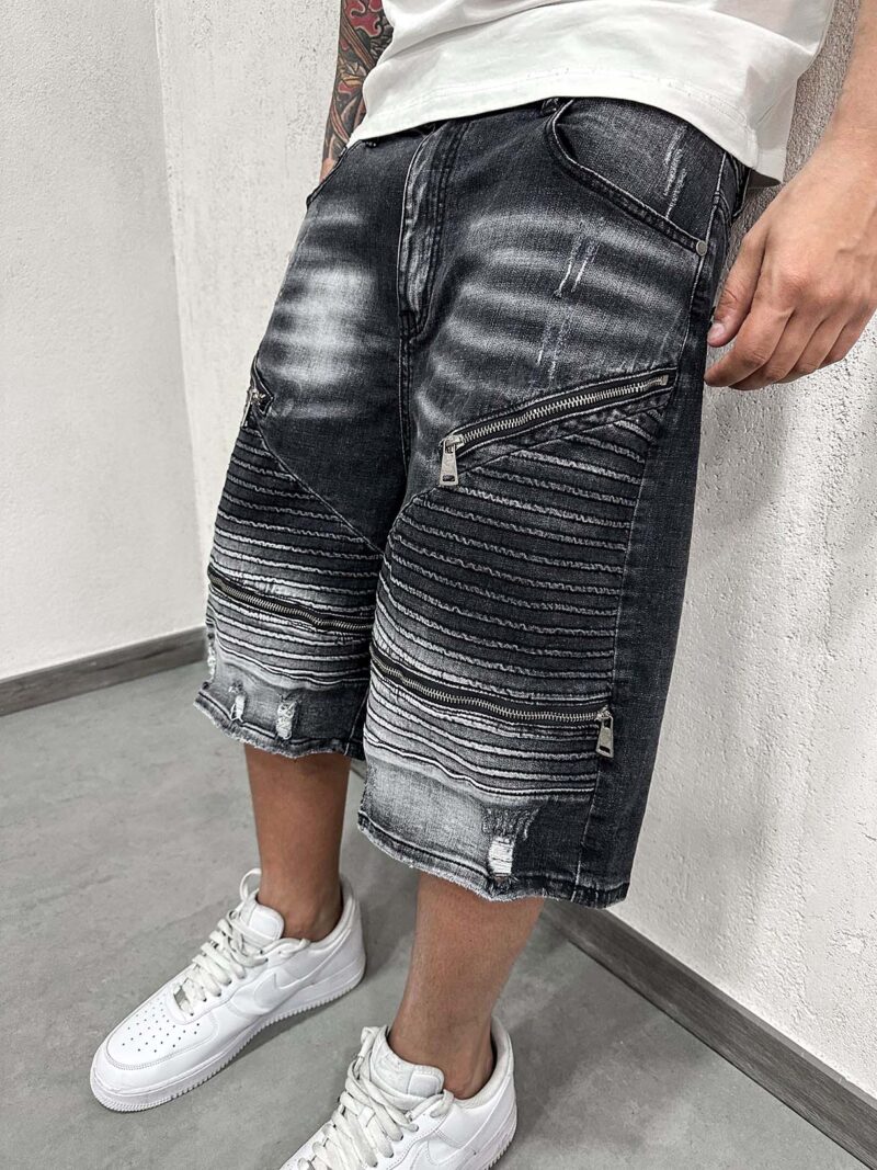 Shorts Four Zip Black - immagine 3
