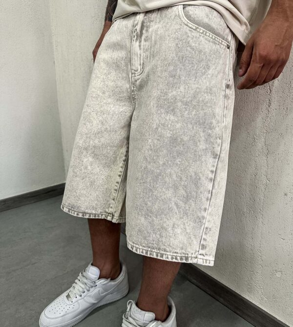 Shorts Over Bleached