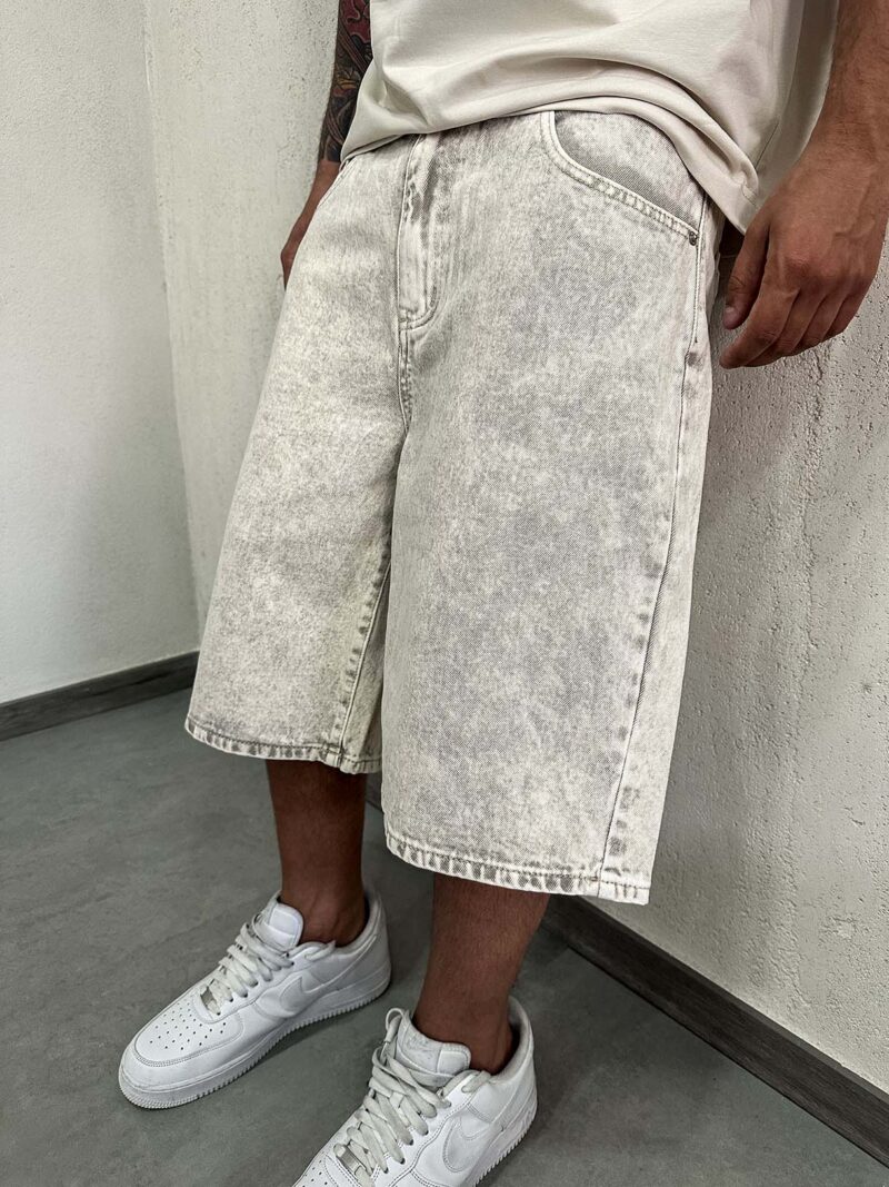 Shorts Over Bleached