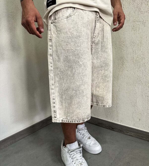 Shorts Over Bleached