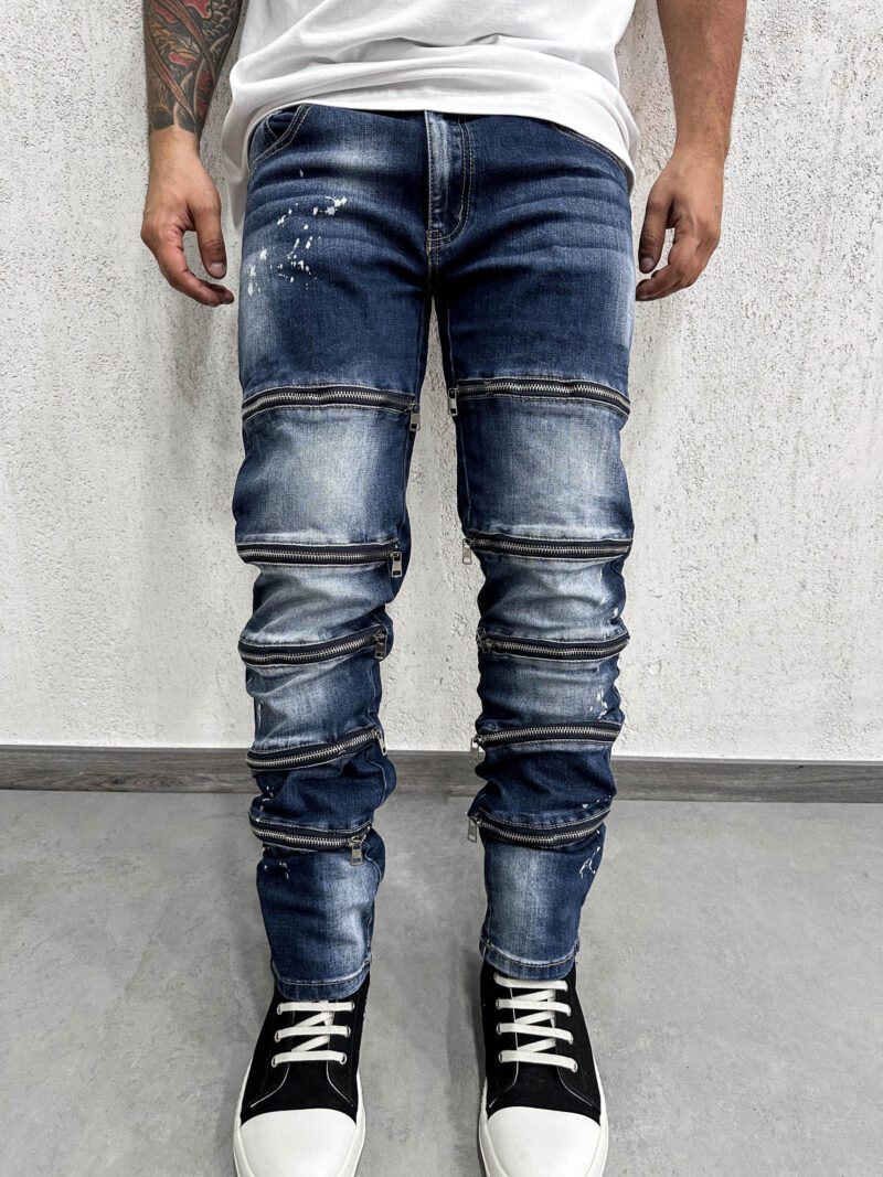 Byker Total Zip Blu - immagine 2