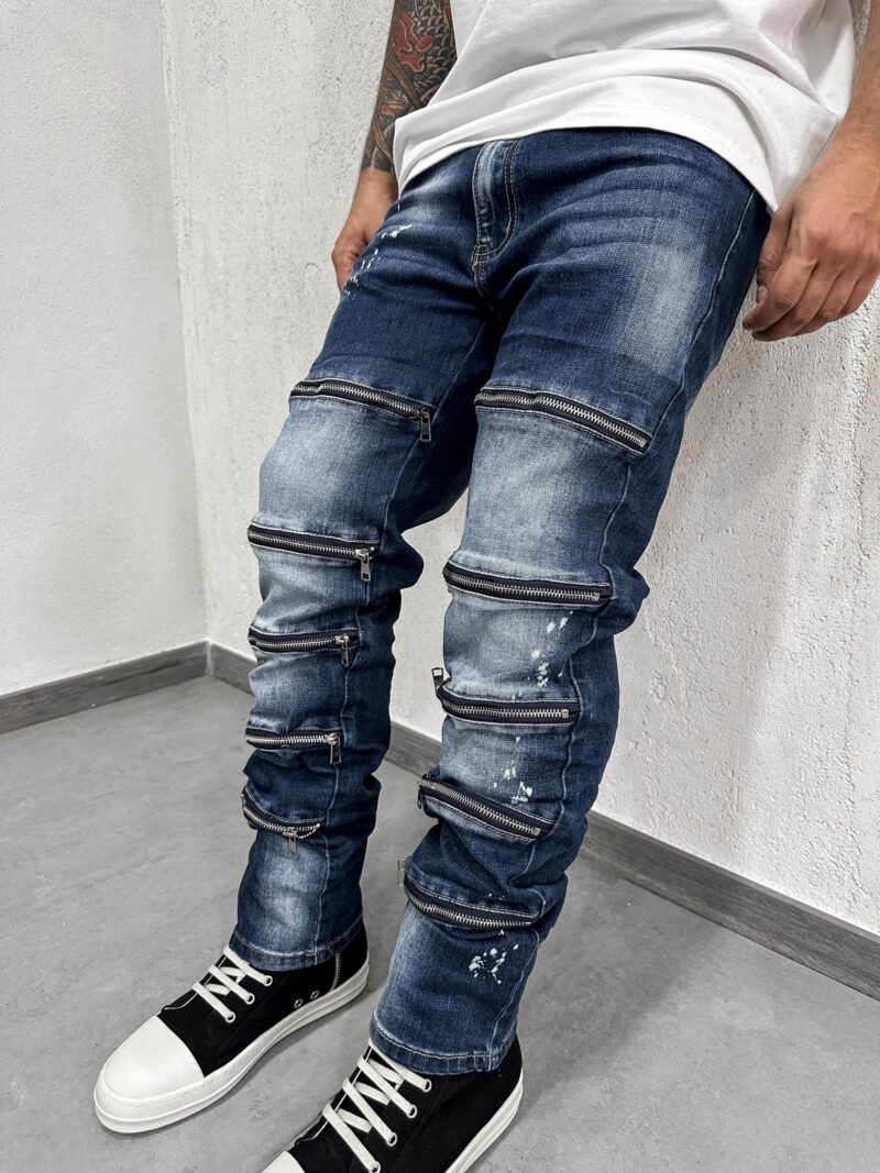 Byker Total Zip Blu - immagine 3