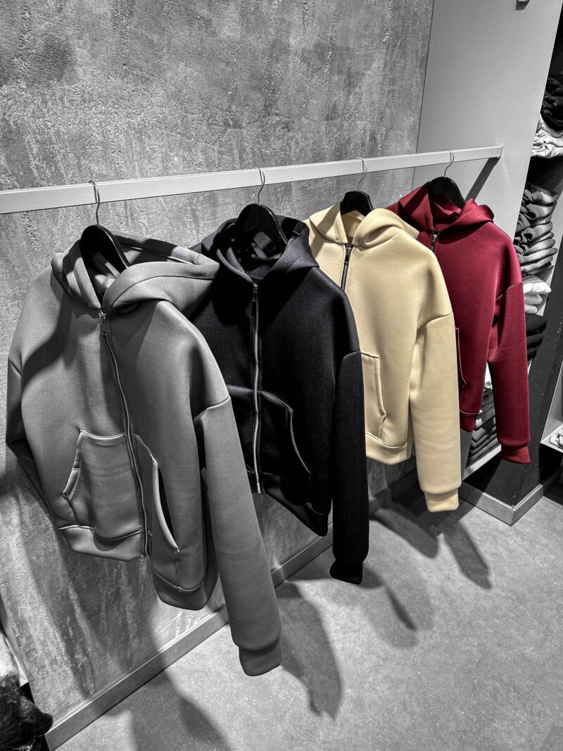 Hoodie Zip Scuba - immagine 5