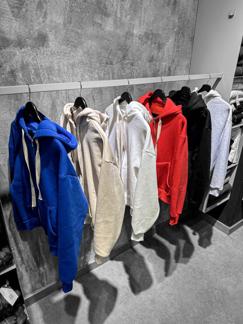 Hoodie Zip Cropped - immagine 4