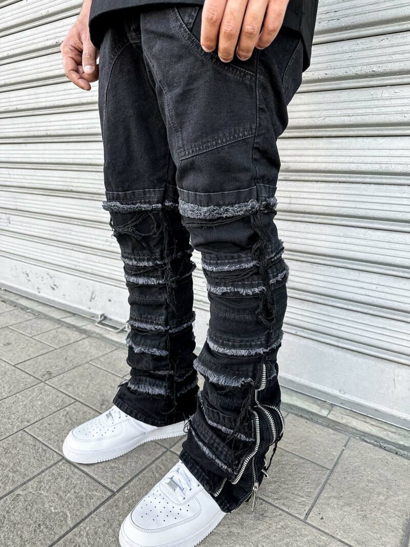 Visions Broken Flare Black