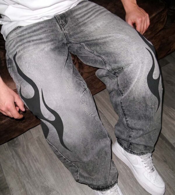 Baggy Flame Black