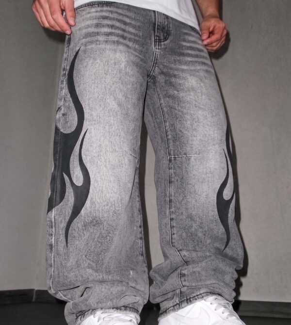 Baggy Flame Black