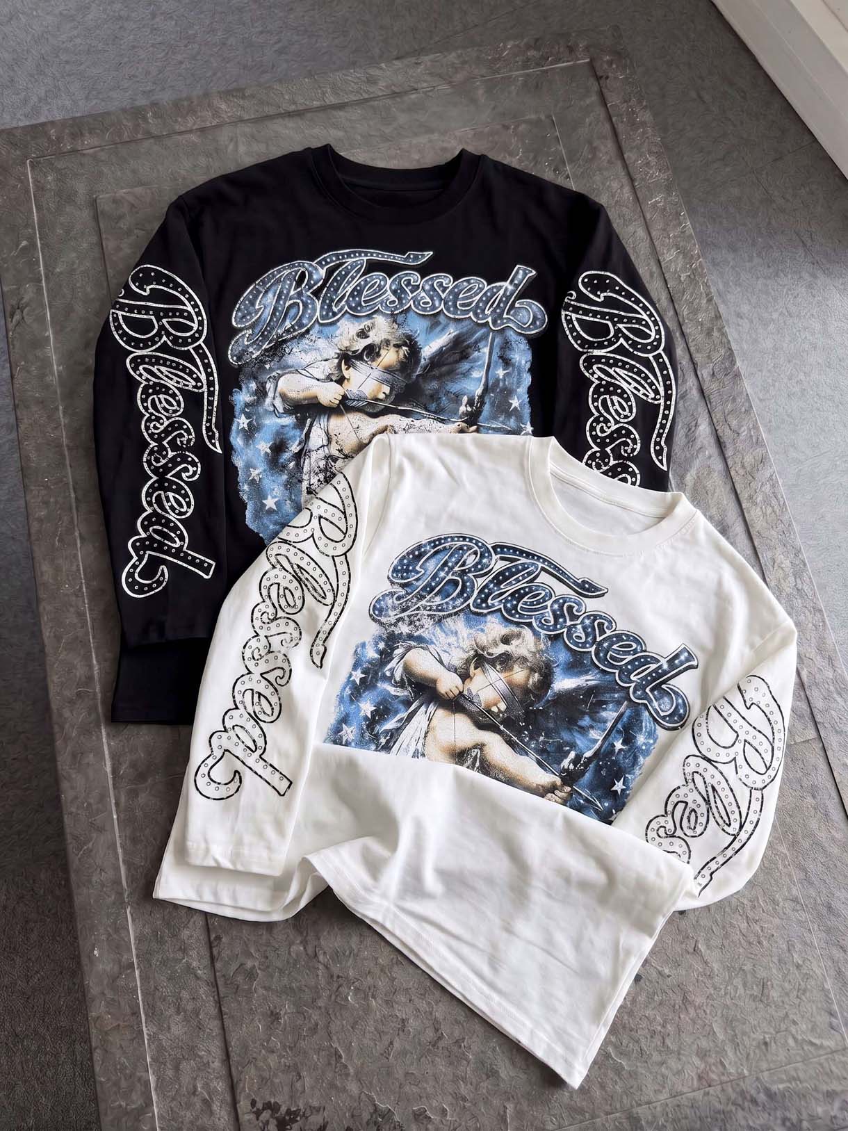 Longsleeve Blessed Borchie - immagine 7